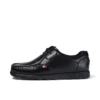 Adult Mens Fragma Lace Leather Black