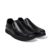 Adult Mens Fragma Slip Leather Black