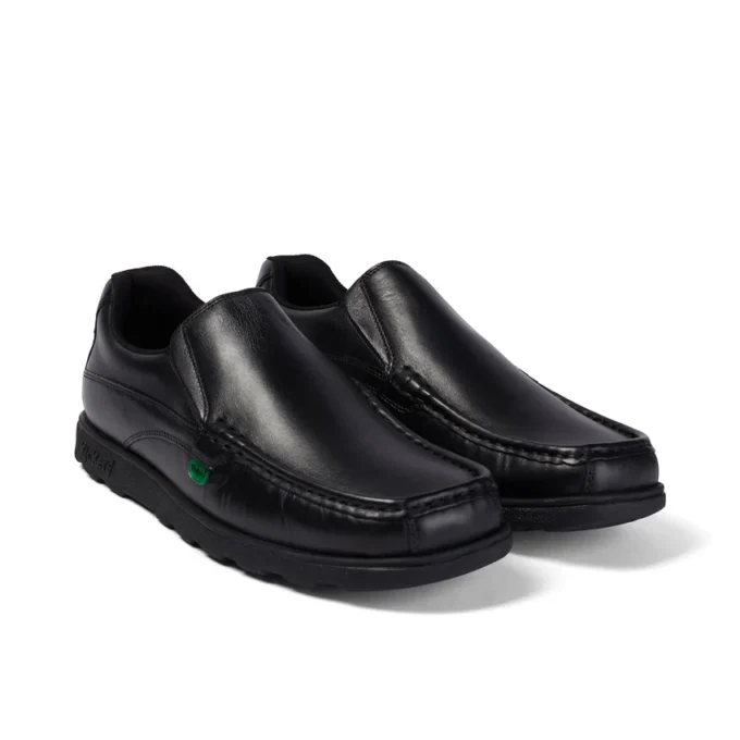 Adult Mens Fragma Slip Leather Black