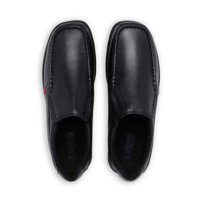 Adult Mens Fragma Slip Leather Black