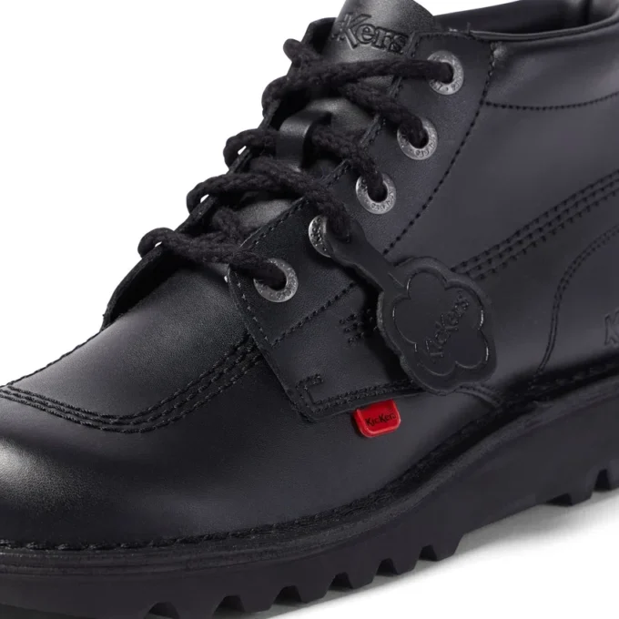 Adult Mens Kick Hi Leather Black