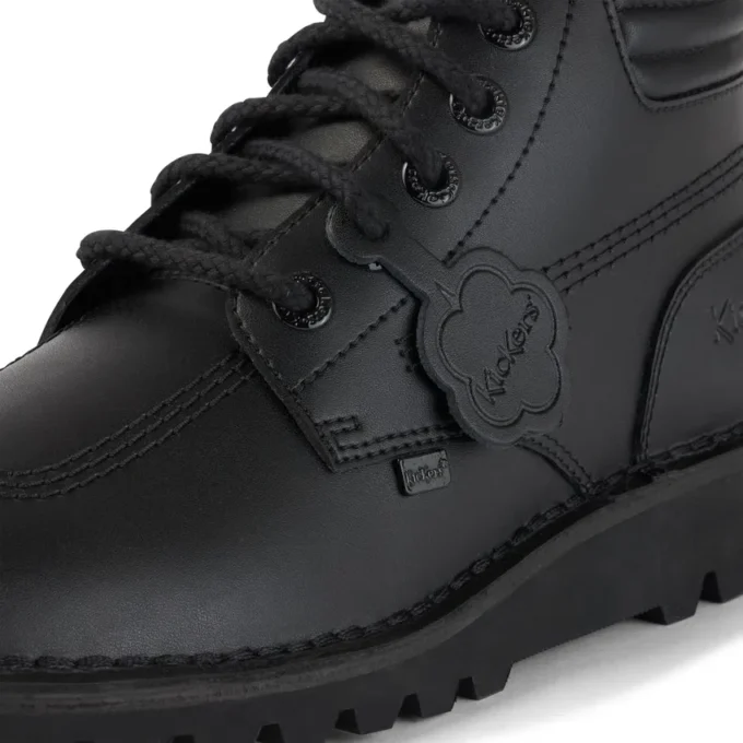 Adult Mens Kick Hi Padded Leather Black