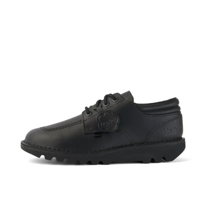 Adult Mens Kick Lo Padded Leather Black