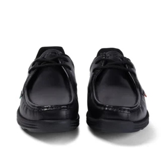 Adult Mens Reasan Lace Leather Black