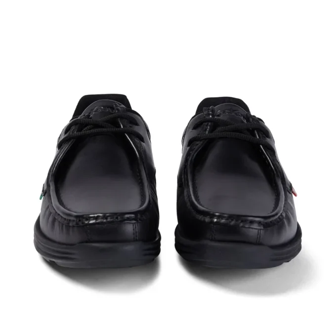 Adult Mens Reasan Lace Leather Black