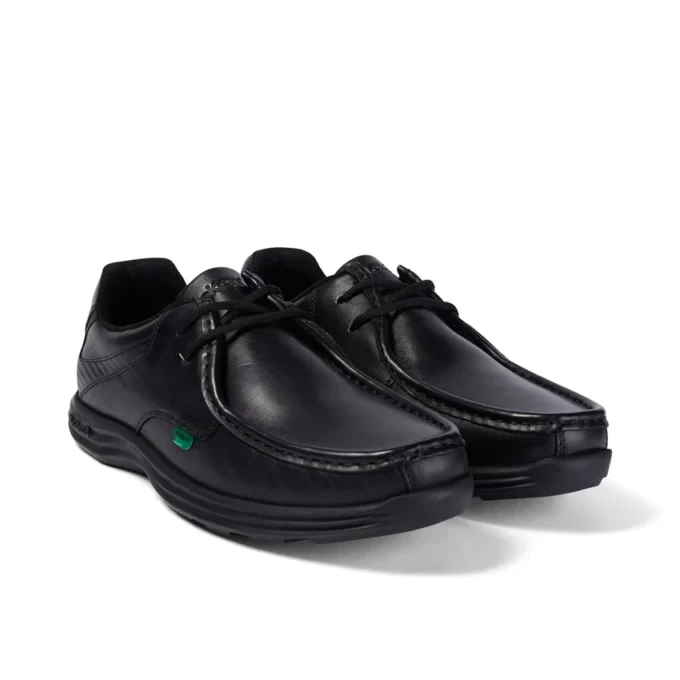 Adult Mens Reasan Lace Leather Black