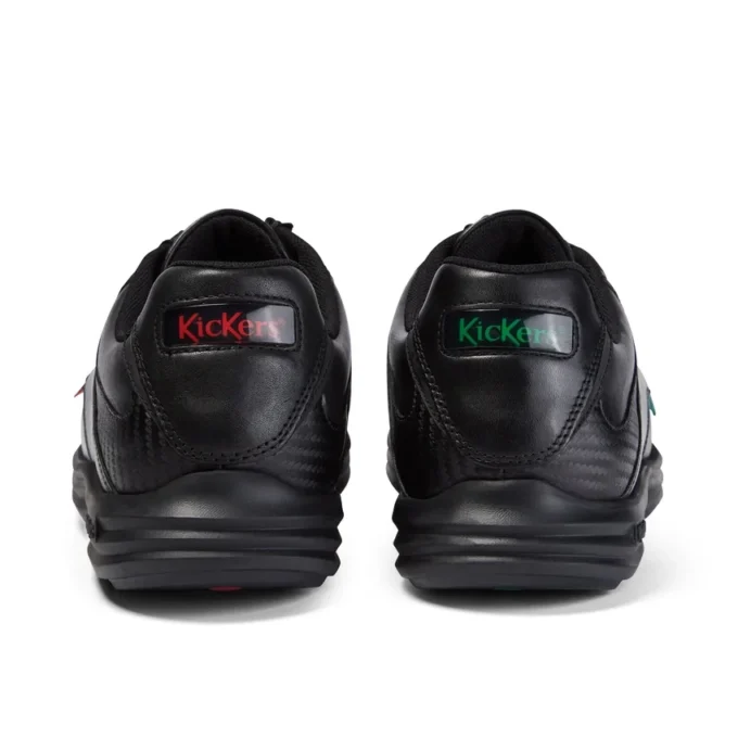 Adult Mens Reasan Lace Leather Black