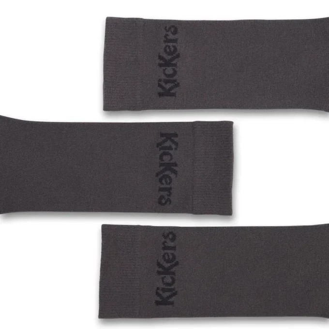 Adult Unisex Everyday Crew 3-Pack Socks Grey