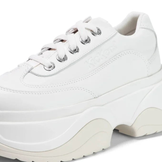 Adult Unisex Kade Lo Leather White