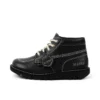 Adult Unisex Kick Hi Grain Leather Mains Grey