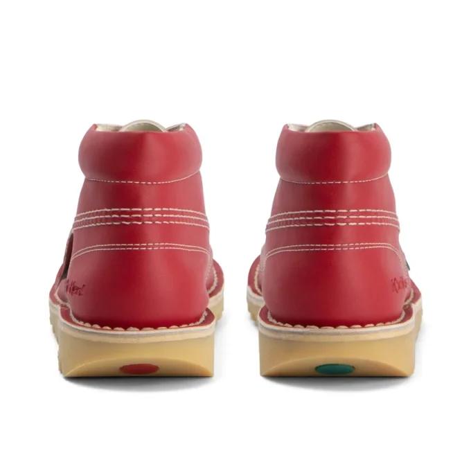 Adult Unisex Kick Hi Leather Alternative Red