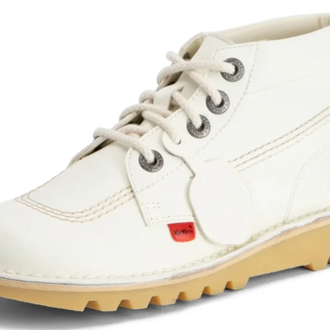 Adult Unisex Kick Hi Leather Alternative White