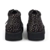 Adult Unisex Kick Hi Stack Spot Leather Black