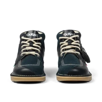Adult Unisex Kick Hi Stitch Boots Navy