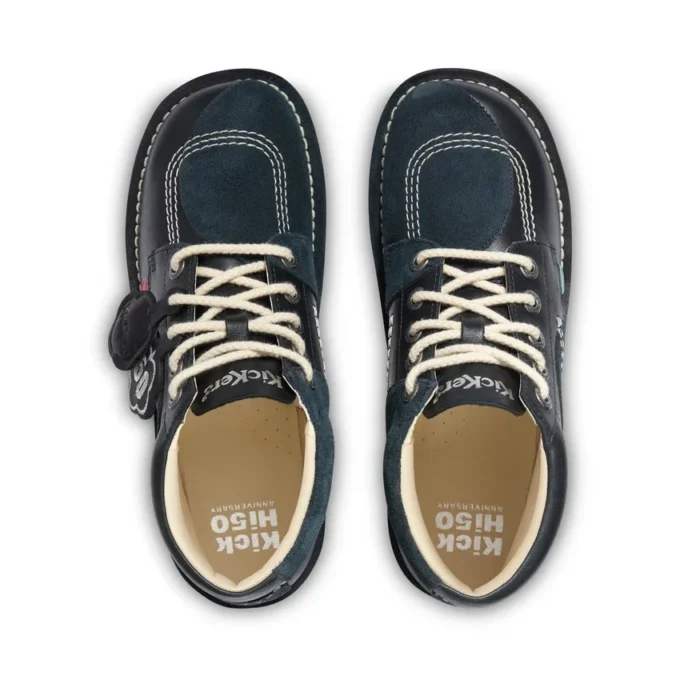 Adult Unisex Kick Hi Stitch Boots Navy