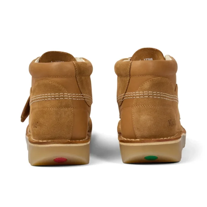 Adult Unisex Kick Hi Stitch Boots Tan