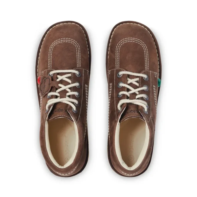 Adult Unisex Kick Hi Suede Brown