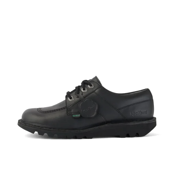 Adult Unisex Kick Lo Leather Alternative Black