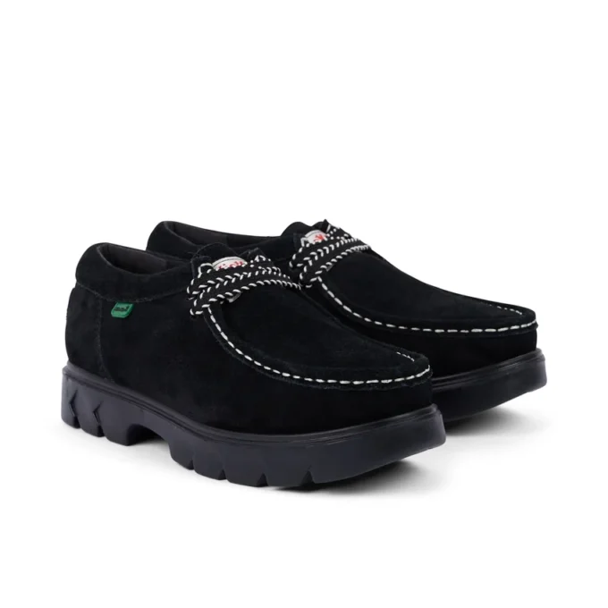 Adult Unisex Lennon Wall Suede Black