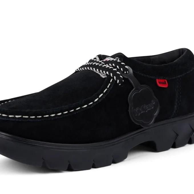 Adult Unisex Lennon Wall Suede Black