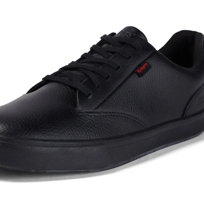 Adult Unisex Tovni Tumbled Leather Black