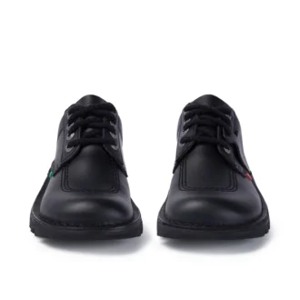 Adult Womens Kick Lo Leather Black