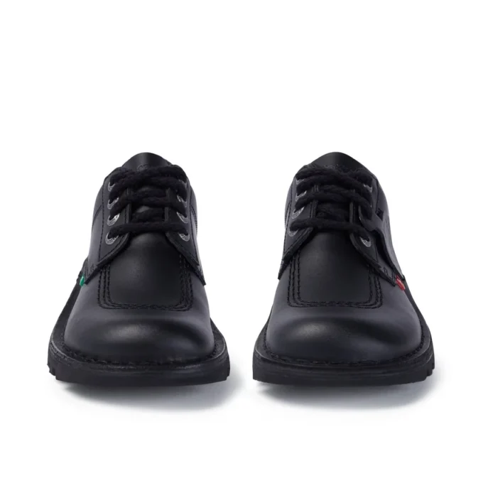 Adult Womens Kick Lo Leather Black