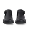 Adult Womens Kick T Bar Leather Black