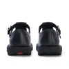 Adult Womens Kick T Bar Leather Black