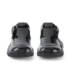 Adult Womens Kick T Bar Patent Leather Black