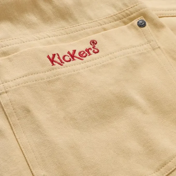 Adult Womens Kickers Classic Dungaree Yellow