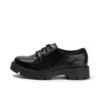 Adult Womens Kori Lace High shine Leather Black