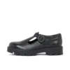 Adult Womens Kori T Bar Leather Black