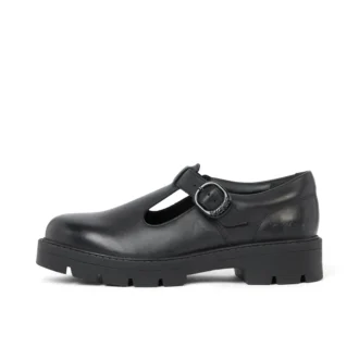 Adult Womens Kori T Bar Leather Black