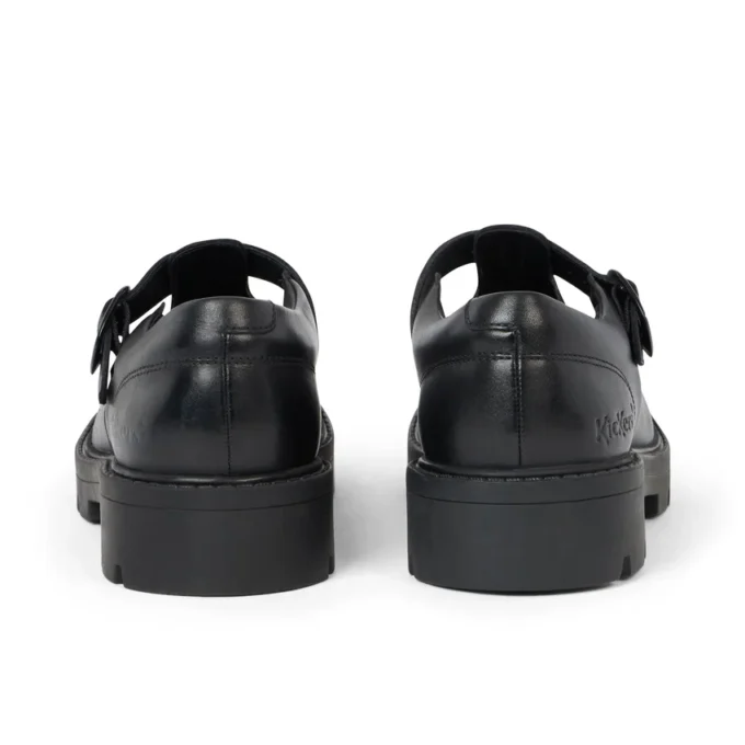 Adult Womens Kori T Bar Leather Black