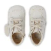 Baby Unisex Kick Hi Glitter Boots White