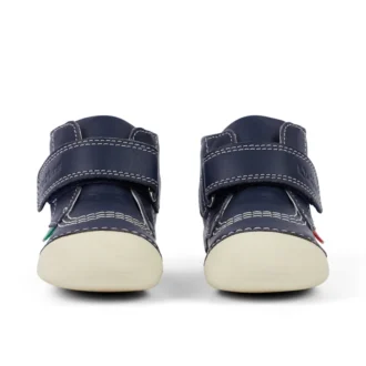 Baby Unisex Softer Hi Baby Leather Navy