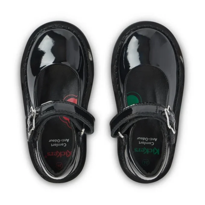 Infant Girls Adlar Mj Stardust Patent Leather Black