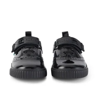 Infant Girls Tovni Brogue Shoe Patent Leather Black