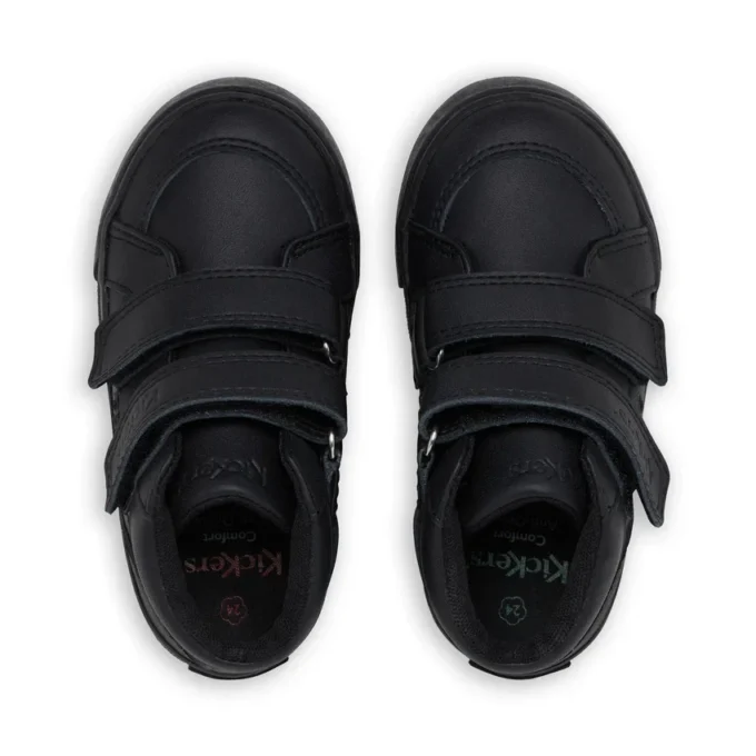 Infant Unisex Tovni Hi Leather Black