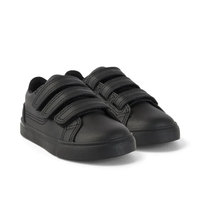 Infant Unisex Tovni Trip Leather Alternative Black