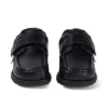 Junior Boys Fragma Strap Leather Black