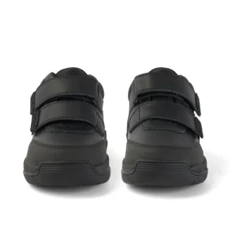 Junior Boys Stomper Mid Leather Black