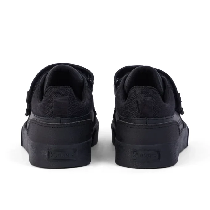 Junior Boys Tovni Scuff Lo Leather Black