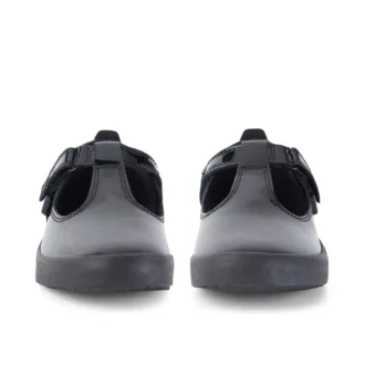Junior Girls Kariko T Bar Patent Leather Black