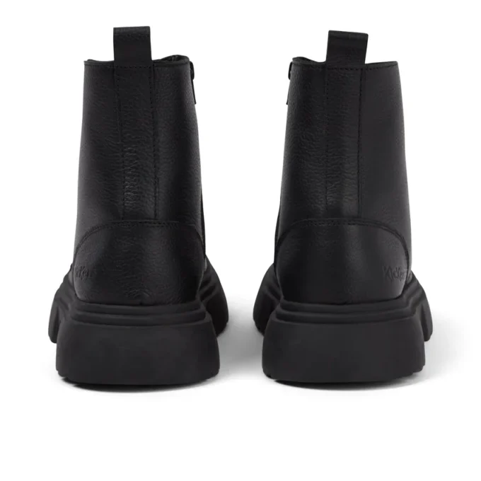 Junior Girls Kenzi Boot Charm Leather Black