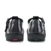 Junior Girls Kick T Bar Patent Leather Black