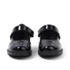 Junior Girls Lachly MJ Brogue Patent Leather Black