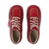 Junior Unisex Kick Hi Glitter Shoes Red
