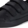Junior Unisex Tovni Trip Leather Black